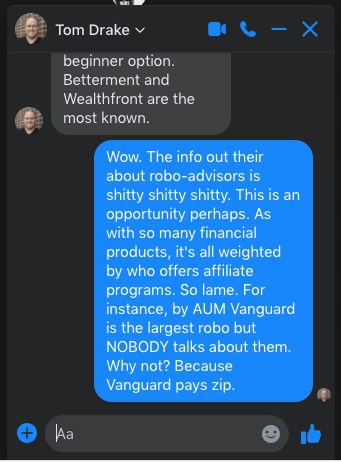 A chat about robo-advisors