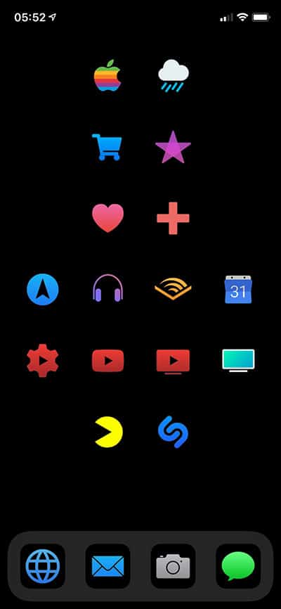 My current iPhone layout