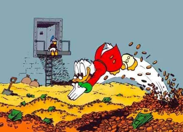 FIRE folks are not Scrooge McDucks!